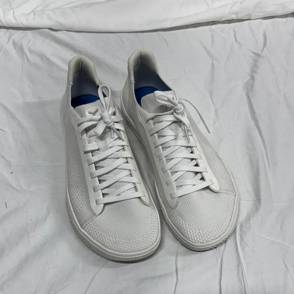 Flux Adapt Knit White Sneakers - Picture 3 of 9